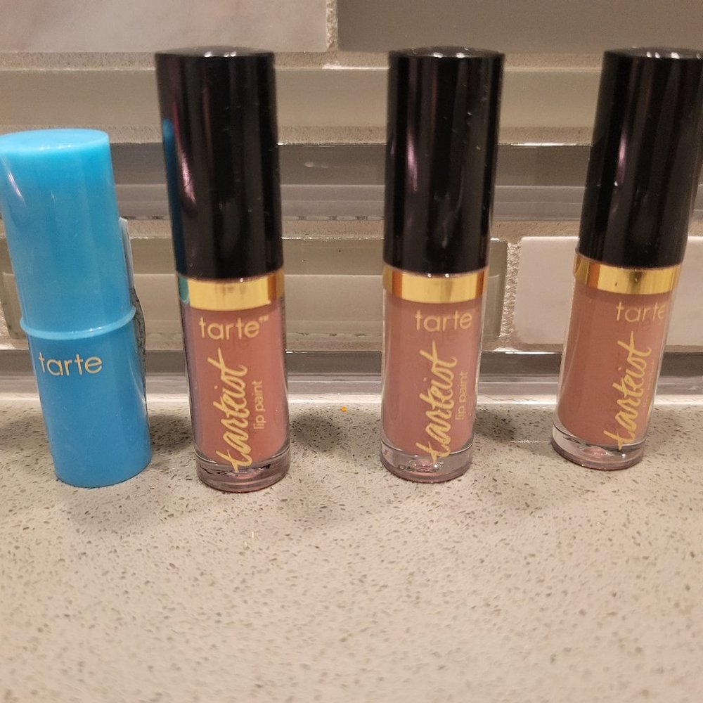 3 for $15, 5 for $20 Tarte lip set
